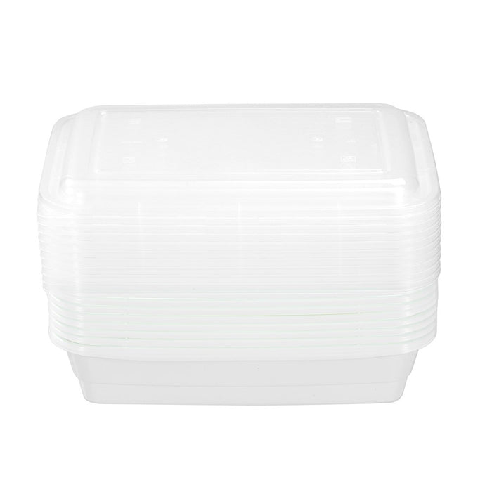 Lemon & Lime REUSABLE FOOD PREP CONTAINER 10PK 1200ML