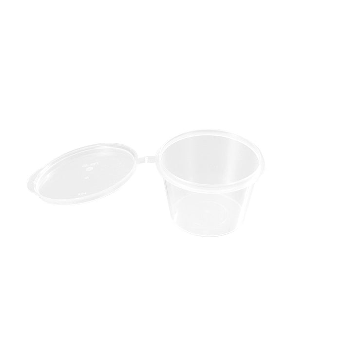Lemon & Lime REUSABLE SAUCE CONTAINER HINGE LID 100ML 20PK