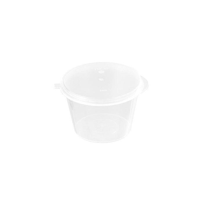 Lemon & Lime REUSABLE SAUCE CONTAINER HINGE LID 100ML 20PK
