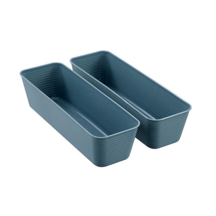 Boxsweden Flexible Organiser Tray 2Pk 25.5X8.5X6.5Cm
