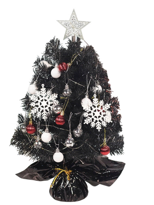 JPM Small Christmas Tree 22inch perfect choice for small apartments, dorm rooms, offices, or anyone living alone