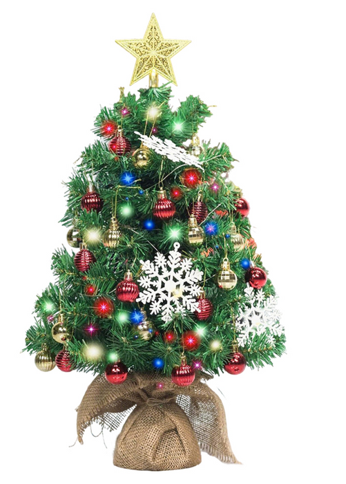 JPM Small Christmas Tree 22inch perfect choice for small apartments, dorm rooms, offices, or anyone living alone