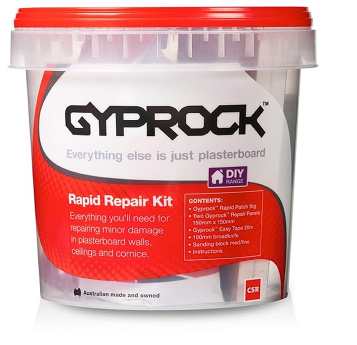 Gyprock Rapid Plaster Repair Kit – The Professional's Choice for Fast, Seamless Wall Repairs