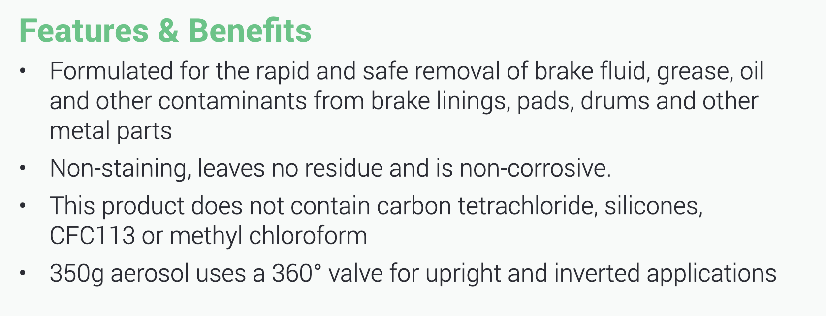 Dy-Mark BRAKE & PARTS CLEANER