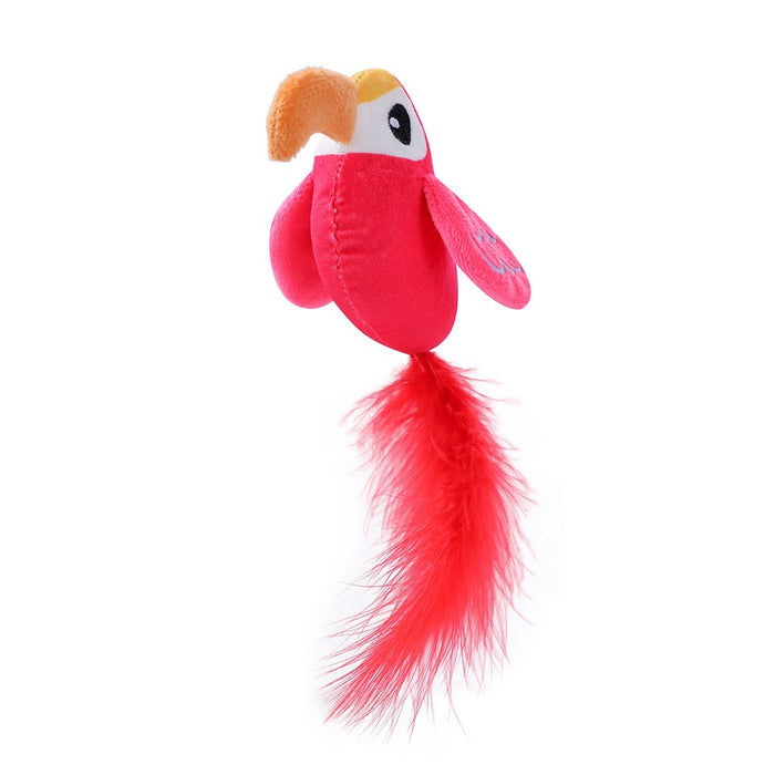 Paws & Claws CARA CAT PLUSH BIRD 17X10X3.5CM