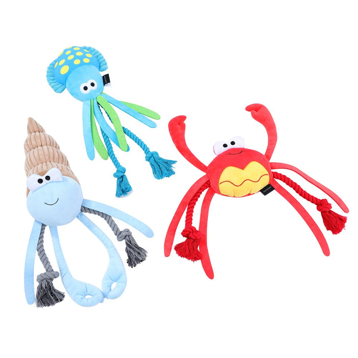 Paws & Claws UNDER THE SEA PLUSH TOY HERMIT CRAB 47X32X15CM