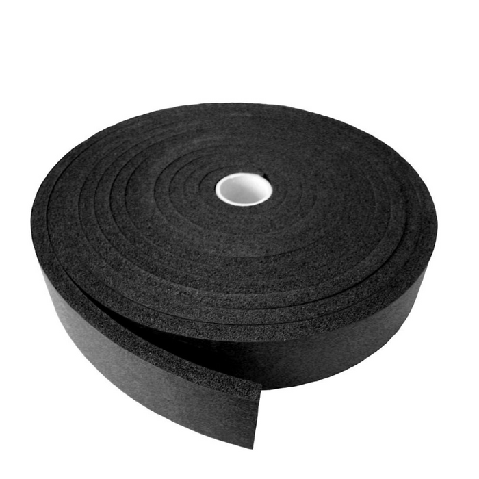 Black PVC Nitrile Foam - Closed Cell, High Resistance, Multipurpose Insulation