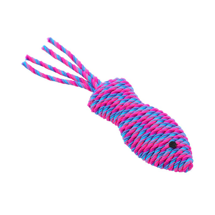 Paws & Claws CARA CAT STRETCHY NEON 2PK CAT TOY 7X3X3CM