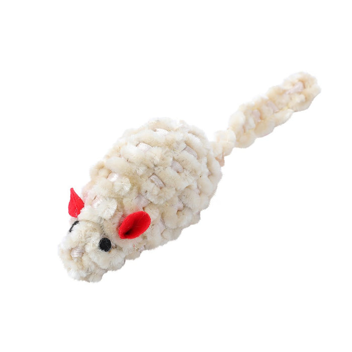 Paws & Claws CARA CAT CHENILLE 2PK CAT TOY 7X3X3CM