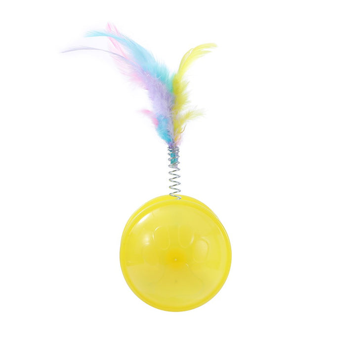 Paws & Claws CRAZY ROLLING CAT TOY 10X4CM