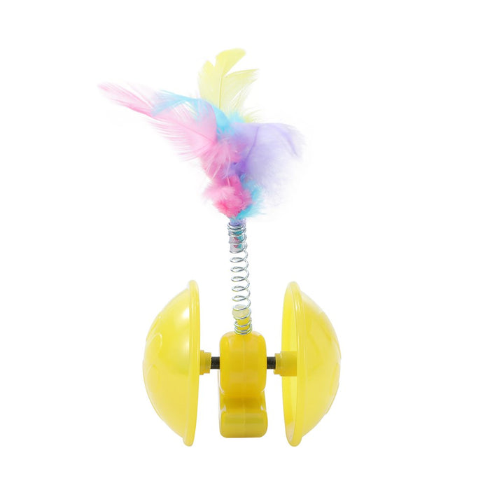 Paws & Claws CRAZY ROLLING CAT TOY 10X4CM