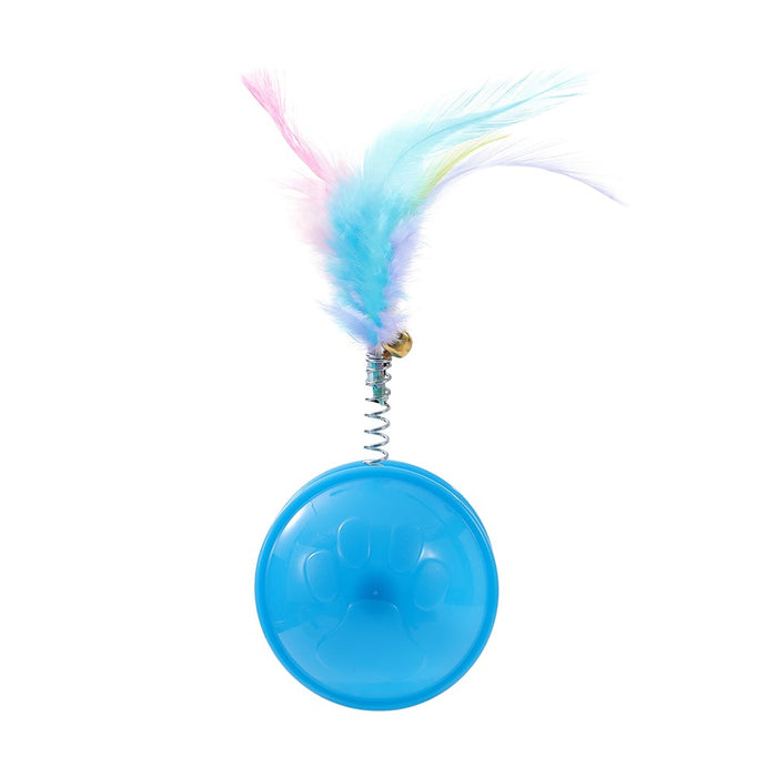 Paws & Claws CRAZY ROLLING CAT TOY 10X4CM