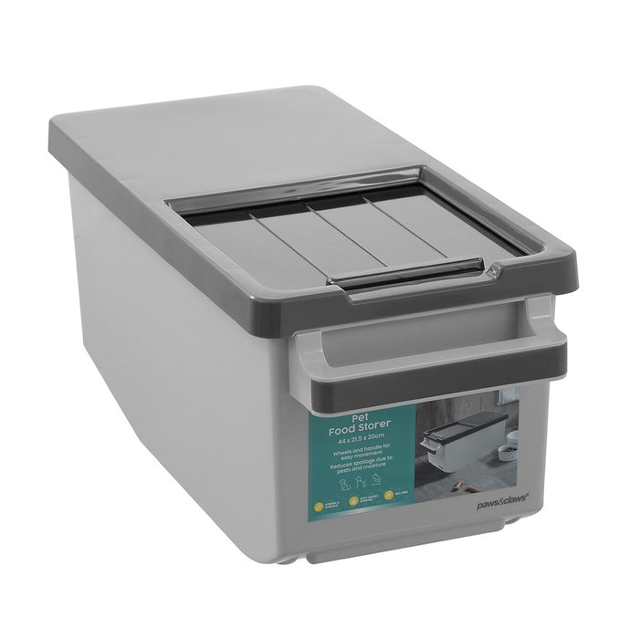 Paws & Claws PET FOOD STORER 12L 44X21.5X20CM