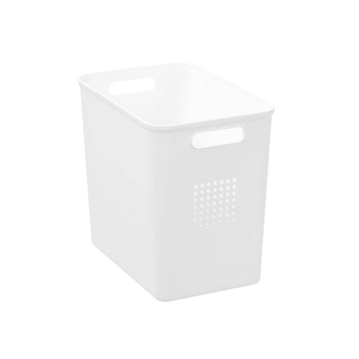 Boxsweden Levi Storage Basket Tall 8.5L 26X18X23.5Cm White