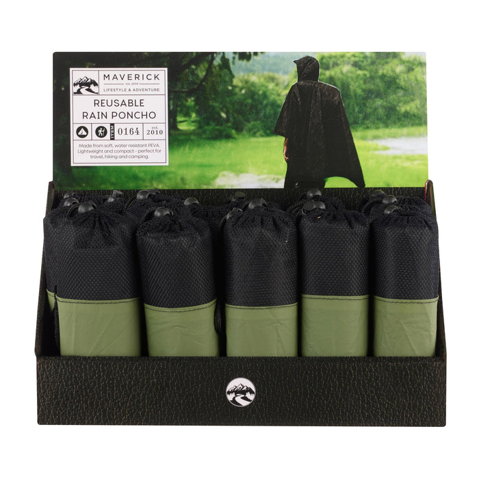 Maverick Reusable Rain Poncho