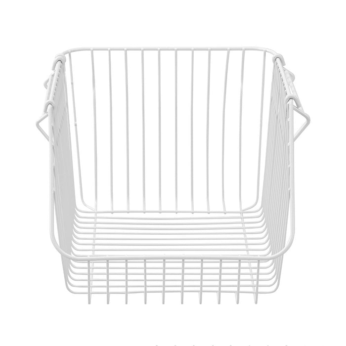 Boxsweden Toska Wire Stacking Basket 30X29X21.5Cm White