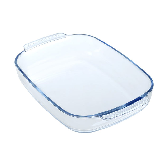 Lemon & Lime YORKSHIRE GLASS BAKEWARE W/ HANDLES RECT 3.8L 38X25X6.5CM