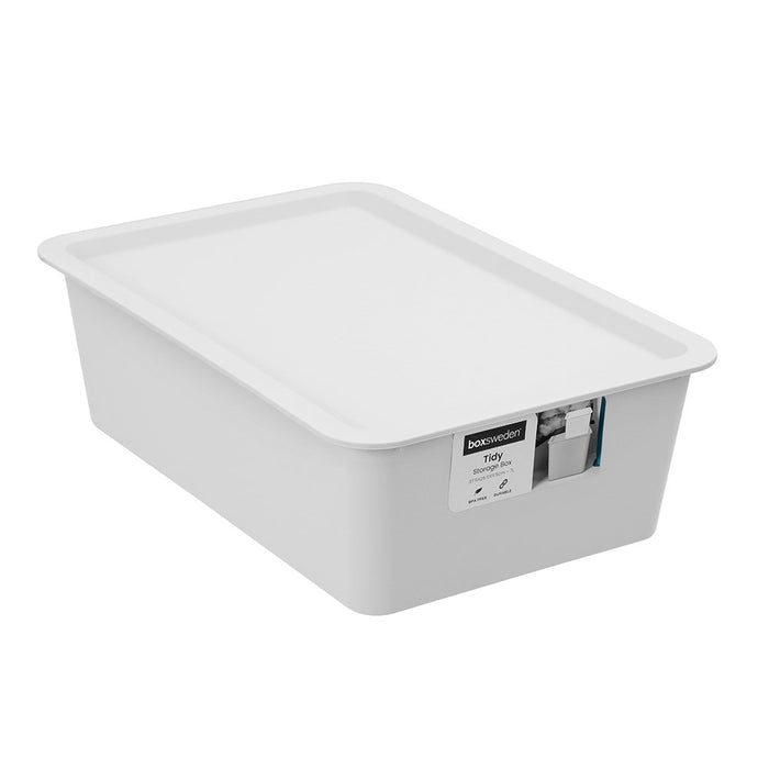 Boxsweden Tidy Storage Box Lidded 7L 37.5X25.5X11.5Cm
