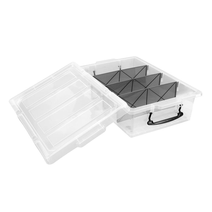 Boxsweden Compartment Storer 4 Section 25L 57X38X16Cm