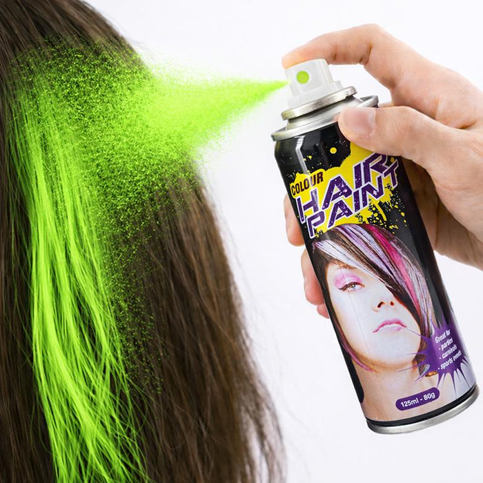 Hair Spray Colour Fluro 125ml Green
