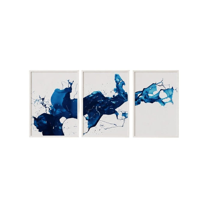2 set Ink Splash 3 Piece Canvas Art