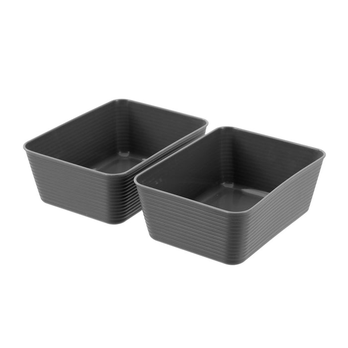 Boxsweden Flexible Organiser Tray 2Pk 17X12.5X6.5Cm