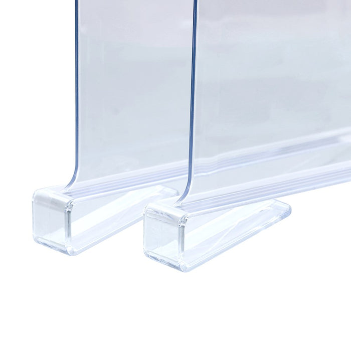 Boxsweden Crystal Shelf Dividers 2Pc 28X20.5X3Cm