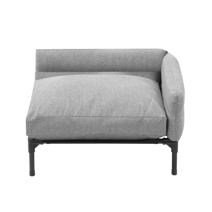 Paws & Claws ELEVATED SOFA PET BED MED 64.5X49X38.5CM LINEN GREY