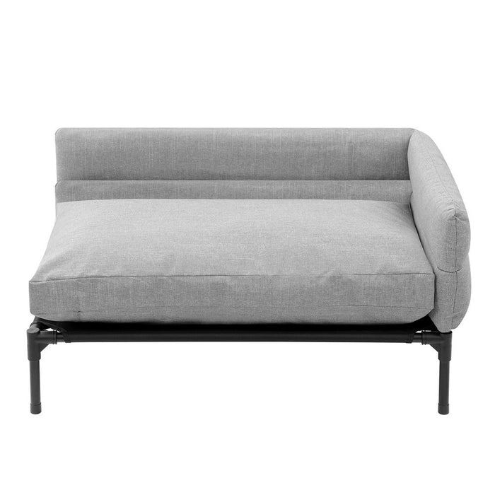 Paws & Claws ELEVATED SOFA PET BED LGE 93.5X63X48CM LINEN GREY