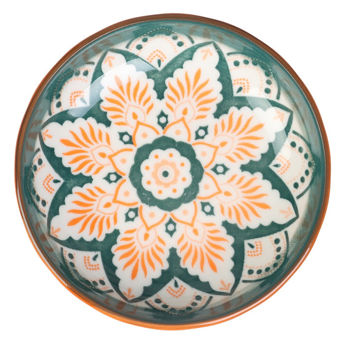 Lemon & Lime MOROCCAN DECO CERAMIC PINCH BOWL 10X2.5CM