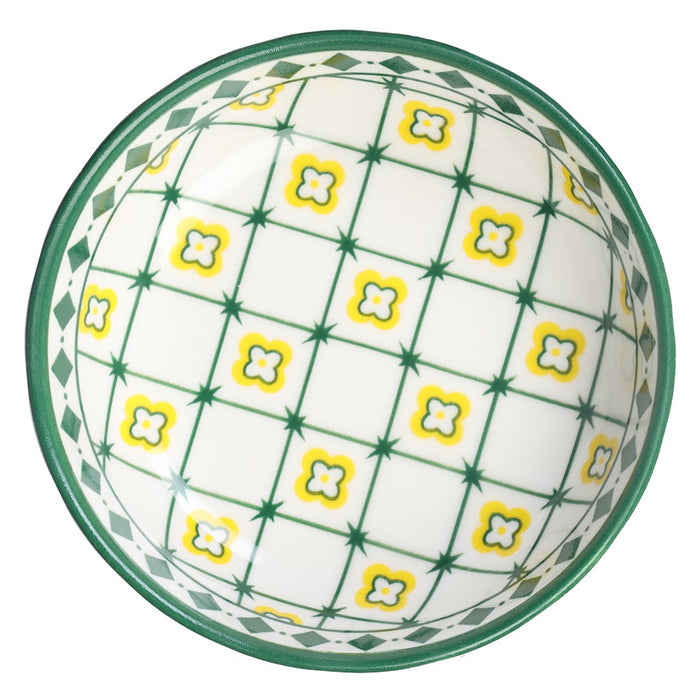 Lemon & Lime MOROCCAN DECO CERAMIC PINCH BOWL 10X2.5CM