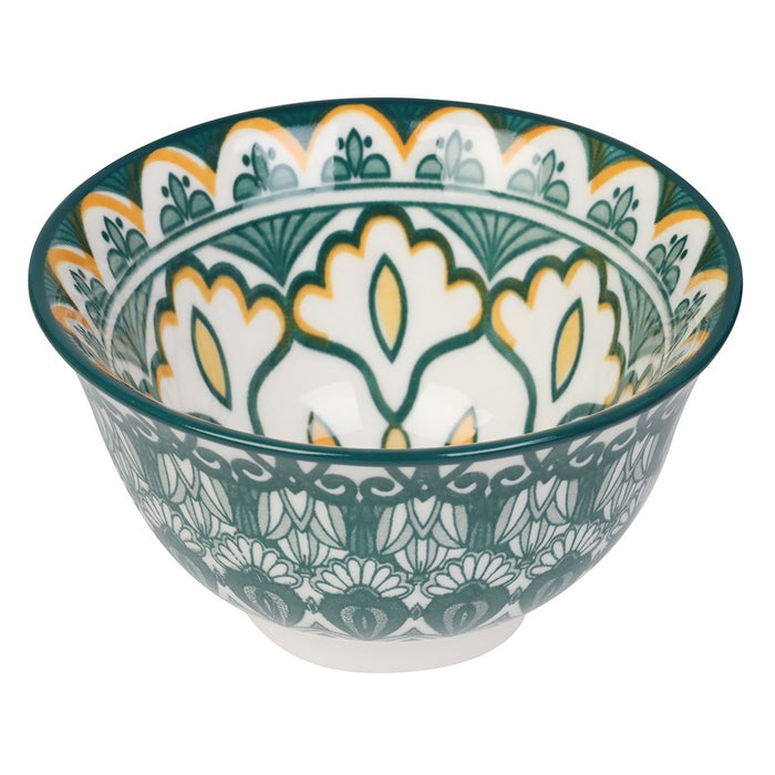 Lemon & Lime MOROCCAN DECO CERAMIC SERVING BOWL 8.5CM