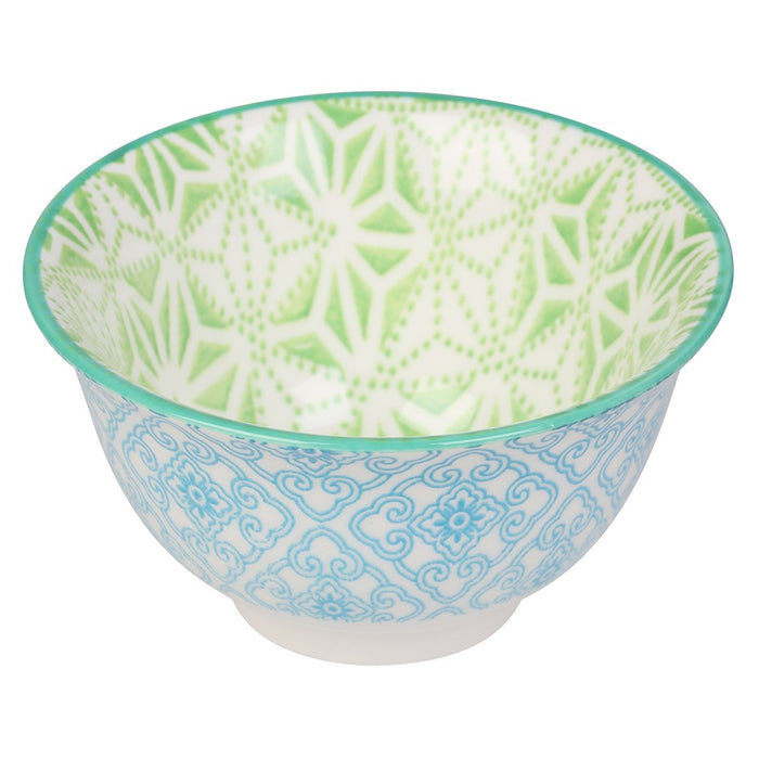 Lemon & Lime MOROCCAN DECO CERAMIC SERVING BOWL 8.5CM