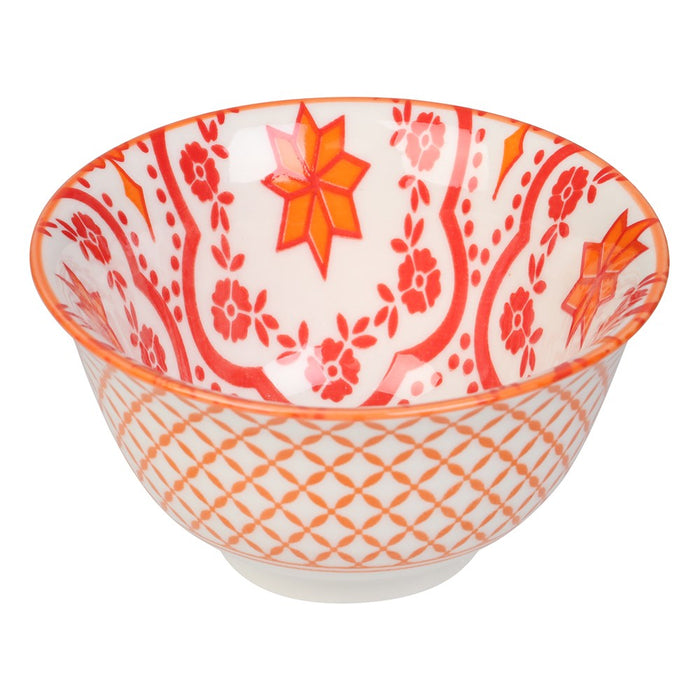 Lemon & Lime MOROCCAN DECO CERAMIC SERVING BOWL 8.5CM