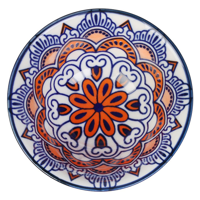 Lemon & Lime MOROCCAN DECO CERAMIC SERVING BOWL 8.5CM