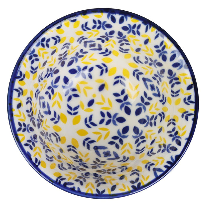 Lemon & Lime MOROCCAN DECO CERAMIC SERVING BOWL 8.5CM