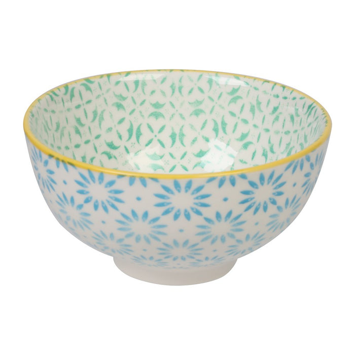 Lemon & Lime MOROCCAN DECO CERAMIC RICE BOWL 11.5X6CM