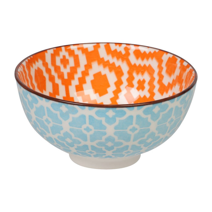 Lemon & Lime MOROCCAN DECO CERAMIC RICE BOWL 11.5X6CM
