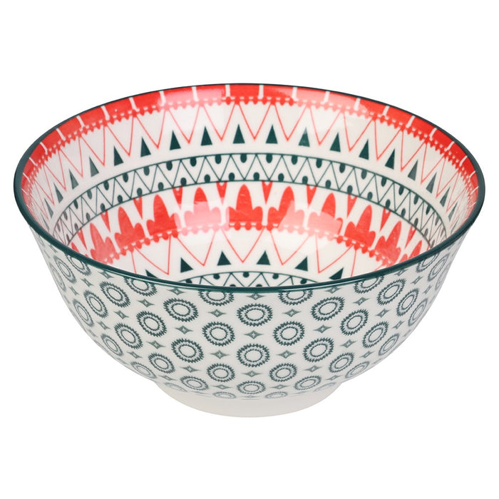 Lemon & Lime MOROCCAN DECO CERAMIC SERVING BOWL 15.5CM