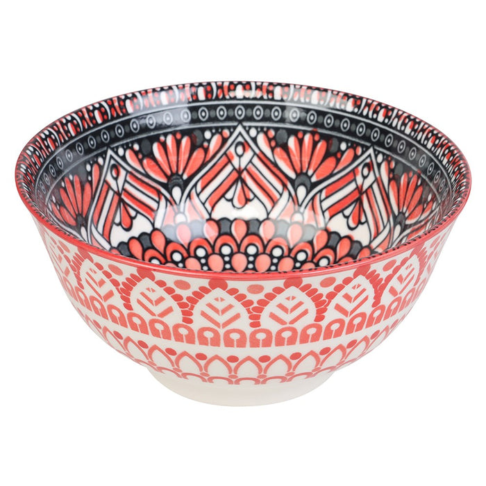 Lemon & Lime MOROCCAN DECO CERAMIC SERVING BOWL 15.5CM