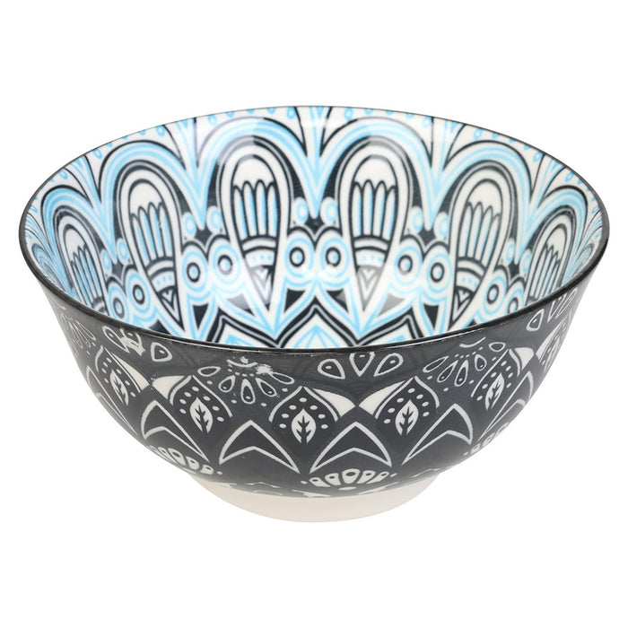 Lemon & Lime MOROCCAN DECO CERAMIC SERVING BOWL 15.5CM