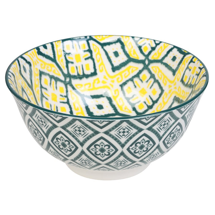 Lemon & Lime MOROCCAN DECO CERAMIC SERVING BOWL 15.5CM
