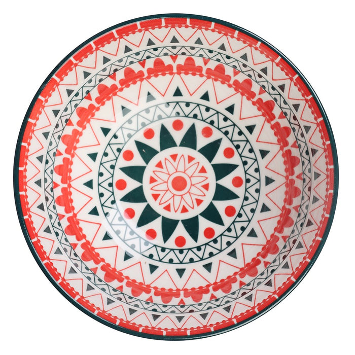Lemon & Lime MOROCCAN DECO CERAMIC SERVING BOWL 15.5CM