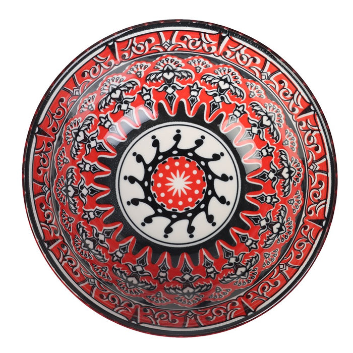 Lemon & Lime MOROCCAN DECO CERAMIC SERVING BOWL 18CM