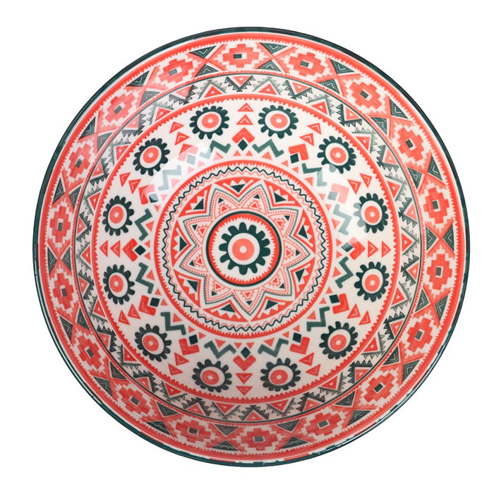 Lemon & Lime MOROCCAN DECO CERAMIC SERVING BOWL 18CM