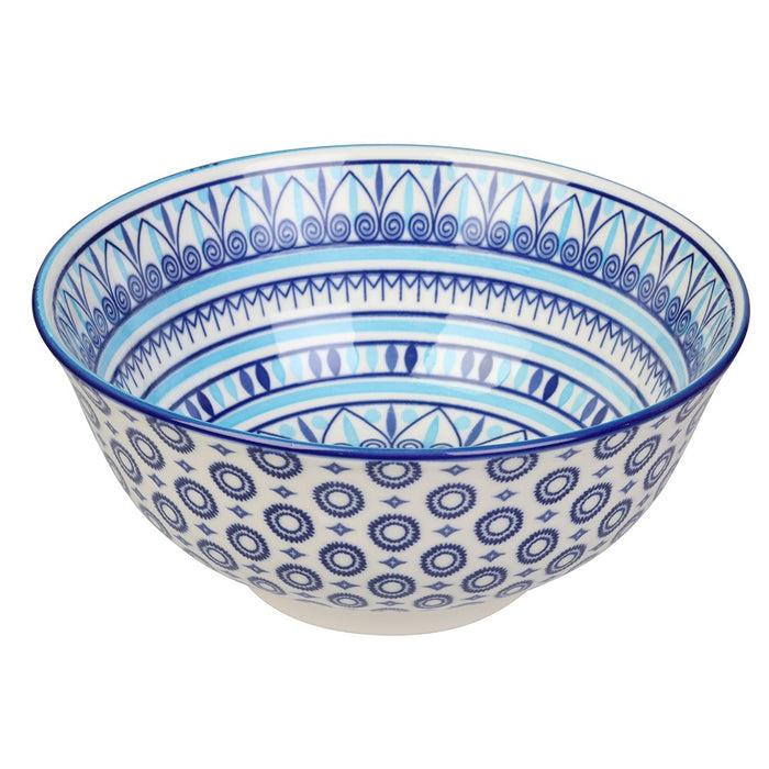 Lemon & Lime MOROCCAN DECO CERAMIC SERVING BOWL 18CM