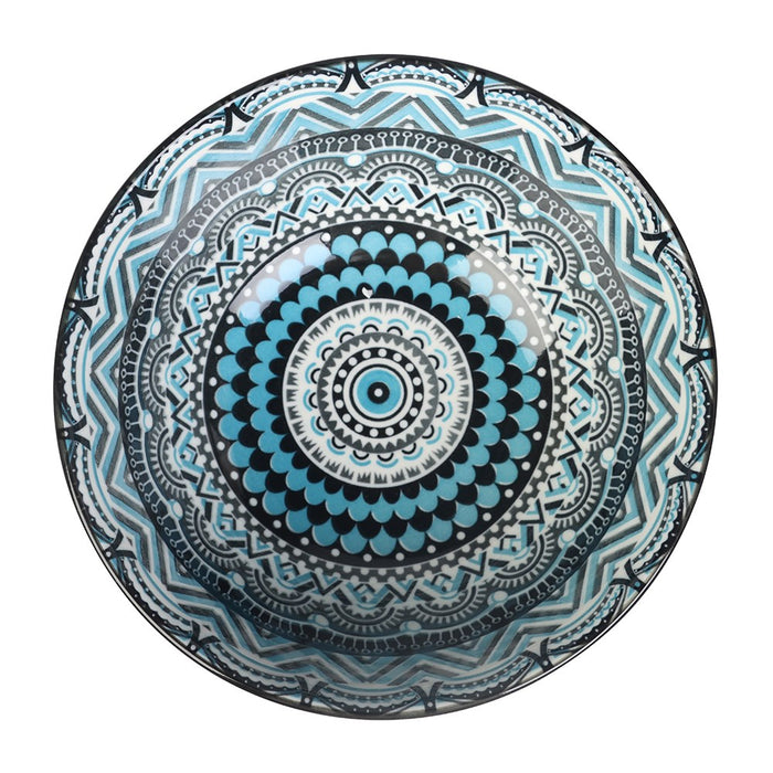 Lemon & Lime MOROCCAN DECO CERAMIC SERVING BOWL 18CM