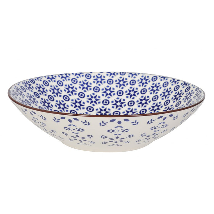 Lemon & Lime MOROCCAN DECO CERAMIC SERVING BOWL 23X6CM