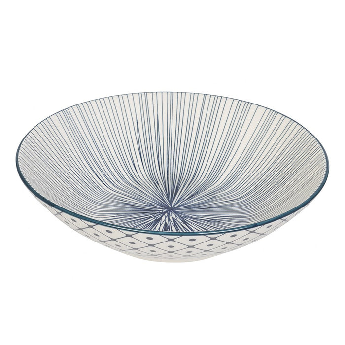 Lemon & Lime MOROCCAN DECO CERAMIC SERVING BOWL 23X6CM