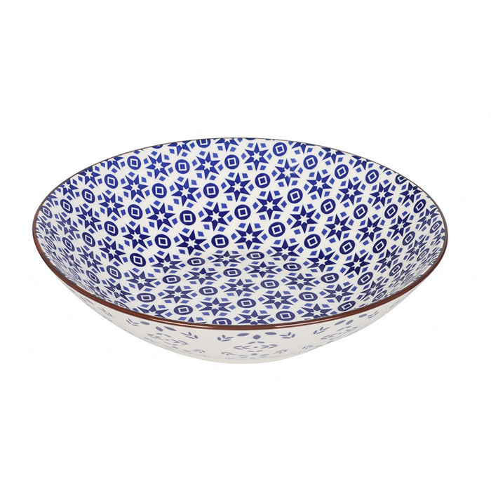 Lemon & Lime MOROCCAN DECO CERAMIC SERVING BOWL 23X6CM